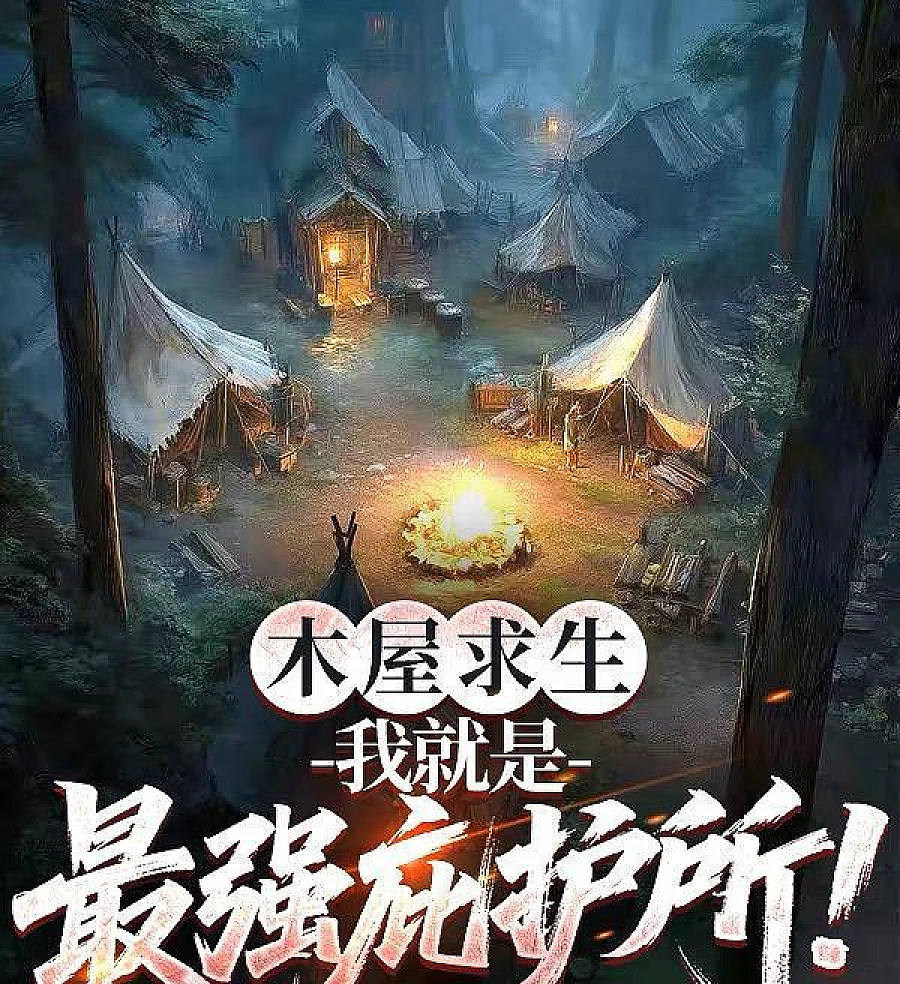 Cover image for Log Cabin Survival: I Am the Ultimate Shelter (Sobrevivência na Cabana de Madeira: Eu Sou o Abrigo Supremo!; Выживание в бревенчатом доме: Я — сильнейшее убежище!; Sinh Tồn Nhà Gỗ: Tôi Chính Là Nơi Trú Ẩn Mạnh Nhất!; Bertahan Hidup di Pondok Kayu: Akulah Perlindungan Terkuat!; Supervivencia en la Cabaña: ¡Soy el Refugio Definitivo!; Mùwū Qiúshēng: Wǒ Jiùshì Zuìqiáng Bìhùsuǒ; 木屋求生：我就是最强庇护所！)