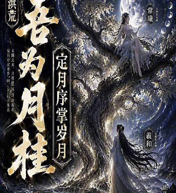 Cover image for Primordial Moon Laurel: Master of Lunar Cycles and Eras (全职法师：穿越赫兹，拿捏穆宁雪; Honghuang: Sou o Loureiro Lunar, Defino os Ciclos e Governo as Eras; Хунхуан: Я Лавр Луны, Устанавливаю Циклы и Властвую над Эпохами; Hồng Hoang: Ta Là Nguyệt Quế, Định Chu Kỳ Trăng Và Chưởng Quản Tuế Nguyệt; Honghuang: Aku Pohon Laurel Bulan, Menetapkan Siklus dan Menguasai Zaman; Honghuang: Soy el Laurel Lunar, Defino los Ciclos y Gobierno las Eras; Hóng Huāng: Wú Wéi Yuè Guì, Dìng Yuè Xù Zhǎng Suì Yuè; 洪荒：吾为月桂，定月序掌岁月)