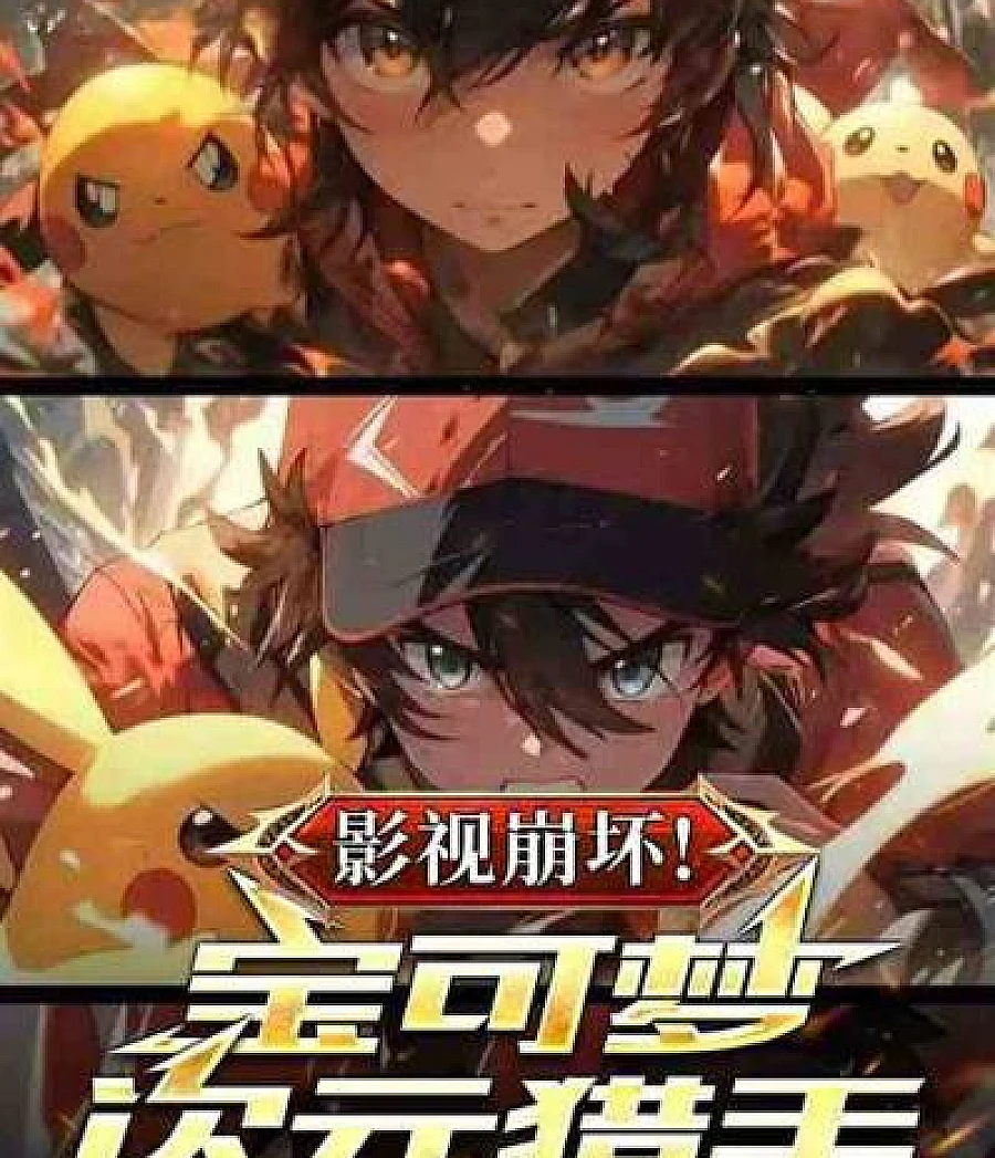 Cover image for Pokémon Dimensional Hunter - A Visual Mishaps (影视崩坏！宝可梦次元猎手)