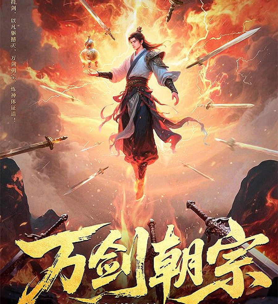 Cover image for The Supreme Sword Dominion (万剑朝宗)