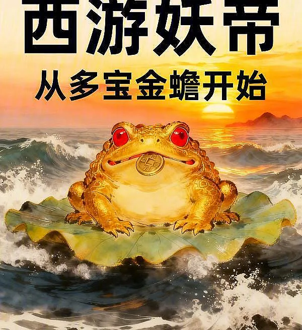 Cover image for Journey to the West: The Demonic Emperor of the Golden Toad (O Imperador Demônio de Jornada ao Oeste: Começando com o Sapo Dourado Riquezas; Владыка демонов Путешествия на Запад: Начиная с многосокровищной золотой жабы; Yêu Đế Tây Du: Bắt Đầu Từ Đa Bảo Kim Thiêm; Kaisar Iblis Perjalanan ke Barat: Berawal dari Kodok Emas Multiharta; El Emperador Demonio de Viaje al Oeste: Comenzando desde el Sapo Dorado Multitesoro; Xiyou Yaodi: Cong Duobao Jinchan Kaishi; 西游妖帝：从多宝金蟾开始)