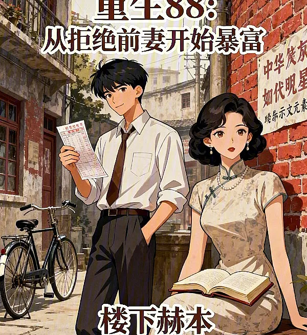 Cover image for Reborn in '88: Getting Filthy Rich by Rejecting the Ex-Wife (Renascido em 88: Ficando Riquíssimo ao Rejeitar a Ex-Mulher; Возрождение 88: Разбогатей, начав с отказа бывшей жене; Trở Sinh 88: Từ Từ Chối Vợ Cũ Bắt Đầu Phát Tài; Terlahir Kembali '88: Menjadi Kaya Raya Mulai dari Menolak Mantan Istri; Renacido en el 88: Haciéndome rico desde cero al rechazar a mi ex esposa; Chongsheng 88: Cong Jujue Qianqi Kaishi Baofu; 重生88：从拒绝前妻开始暴富)
