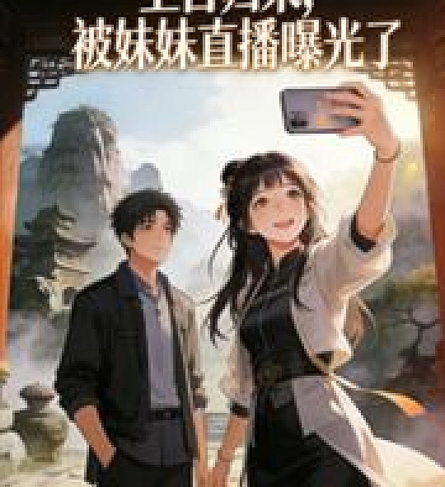 Cover image for The ancient return was exposed by his sister's live stream. (上古归来，被妹妹直播曝光了)