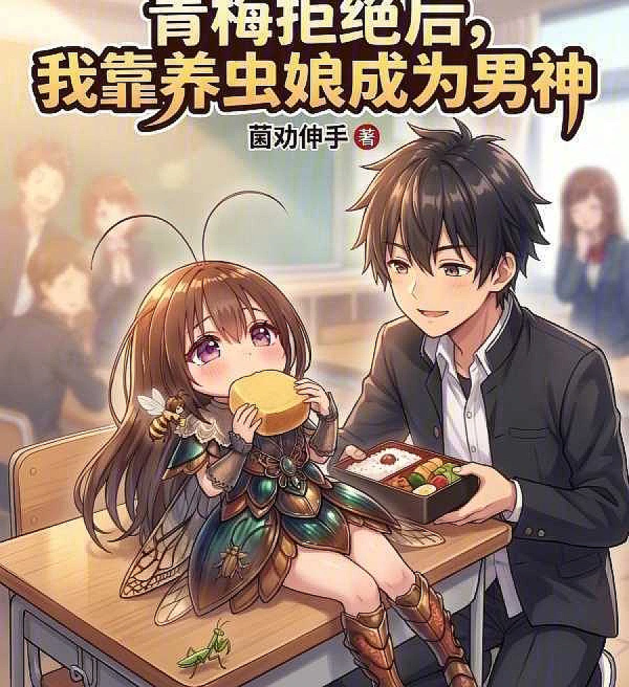 Cover image for Raising Insect Girls to Become a Legend (青梅拒绝后，我靠养虫娘成为男神)