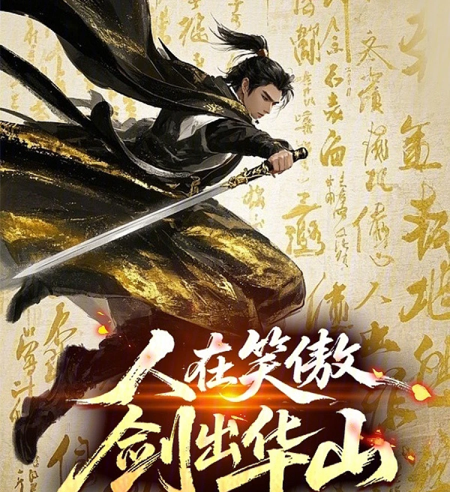 Cover image for Smiling Proudly, Sword from Mount Hua (Sorrindo com Orgulho, a Espada Emerge do Monte Hua; Гордо улыбаясь, меч выходит из горы Хуа; Tiếu Ngạo Giang Hồ, Kiếm Xuất Hoa Sơn; Tersenyum Bangga, Pedang Keluar dari Gunung Hua; Sonriendo con Orgullo, la Espada Surge del Monte Hua; Ren Zai Xiao Ao, Jian Chu Huashan; 人在笑傲，剑出华山)