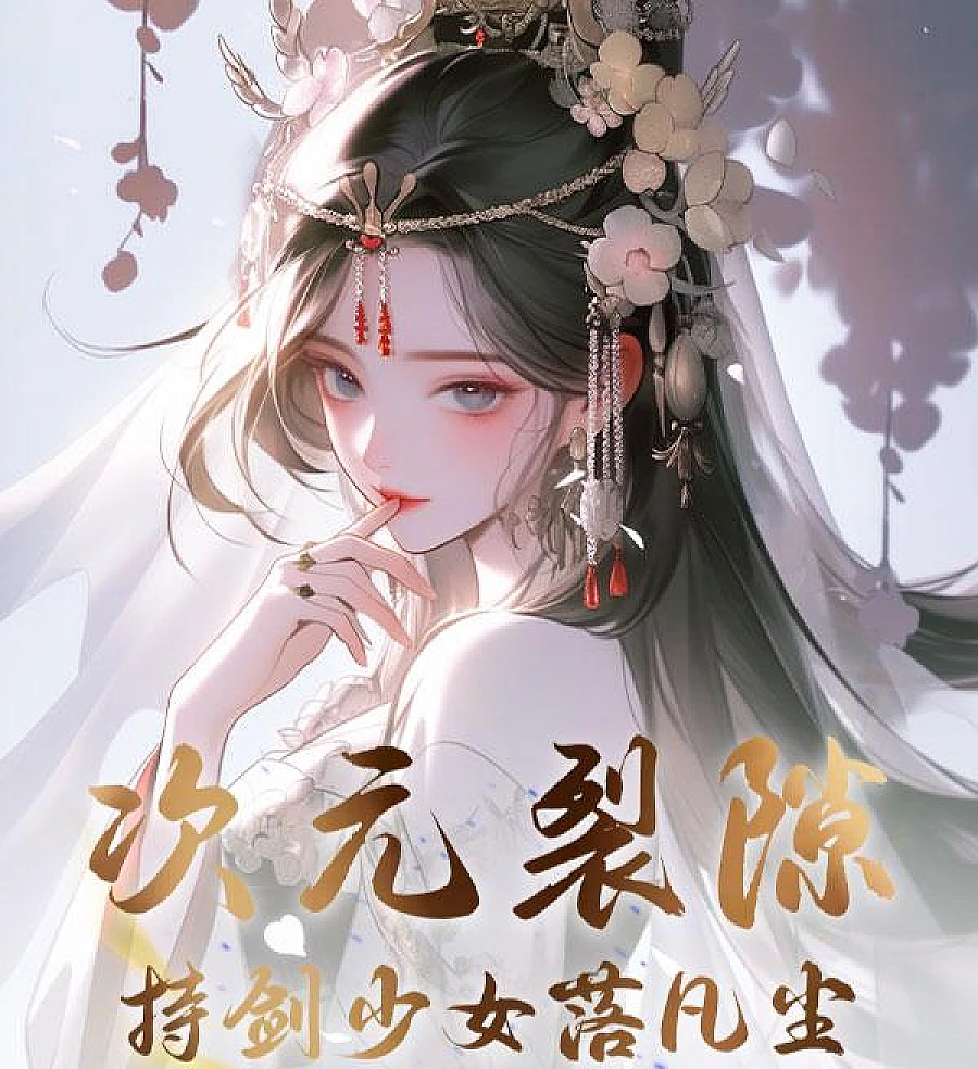 Cover image for Dimensional Rift: The Girl with the Sword Falls into the Mortal World (次元裂隙：持剑少女落凡尘)