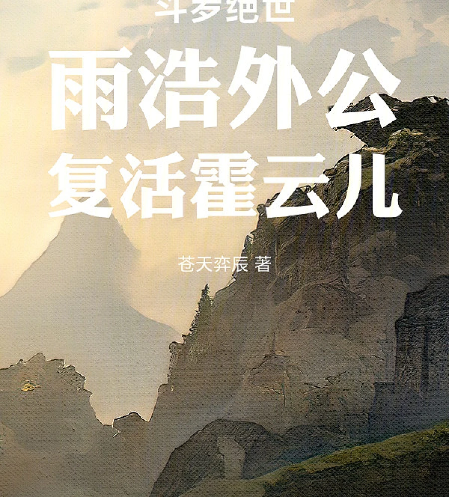Cover image for Douluo: Peerless Grandfather - Resurrecting Huo Yuner (斗罗绝世：雨浩外公，复活霍云儿)