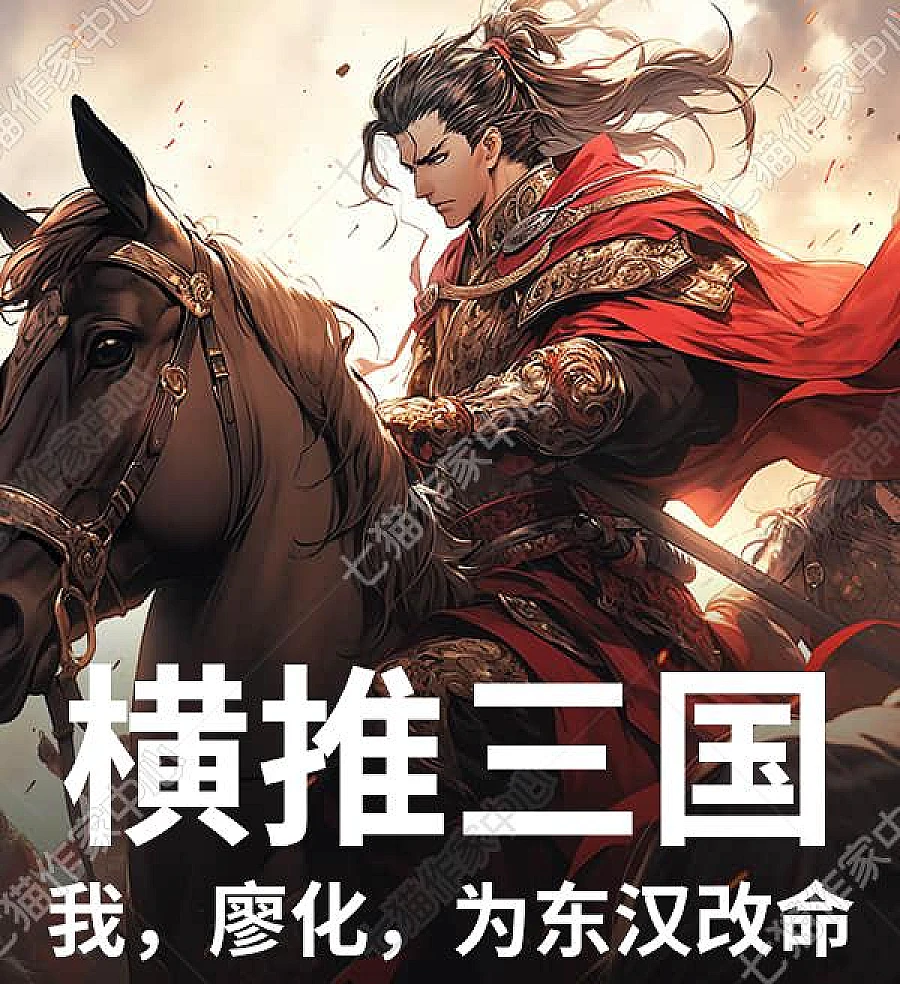 Cover image for Sweeping Across the Three Kingdoms: I, Liao Hua, Will Rewrite the Fate of the Eastern Han (Varrendo os Três Reinos: Eu, Liao Hua, Mudarei o Destino da Dinastia Han Oriental; Сокрушая Троецарствие: Я, Ляо Хуа, Изменю Судьбу Восточной Хань; Quét Ngang Tam Quốc: Ta, Liêu Hóa, Thay Đổi Vận Mệnh Nhà Đông Hán; Menyapu Tiga Kerajaan: Aku, Liao Hua, Mengubah Takdir Dinasti Han Timur; Arrasando con los Tres Reinos: Yo, Liao Hua, Cambiaré el Destino de la Dinastía Han Oriental; Héng Tuī Sān Guó: Wǒ, Liào Huà, Wèi Dōng Hàn Gǎi Mìng; 横推三国：我，廖化，为东汉改命)