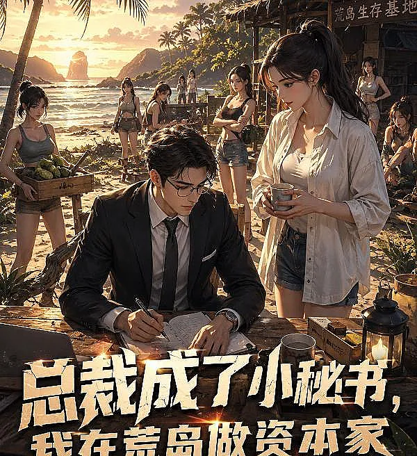 Cover image for The CEO Became My Little Secretary: Playing Capitalist on a Deserted Island (O CEO Tornou-se Minha Pequenina Secretária, Sou um Capitalista numa Ilha Deserta; Генерал-директор стал моим маленьким секретарем, я капиталист на необитаемом острове; Tổng Giám Đốc Biến Thành Thư Ký Nhỏ, Tôi Làm Tư Bản Trên Hoang Đảo; CEO Menjadi Sekretaris Kecilku, Aku Menjadi Kapitalis di Pulau Terpencil; El director ejecutivo se convirtió en mi pequeña secretaria, soy un capitalista en una isla desierta; Zongcai Chengwei Xiao Mishu, Wo Zai Huangdao Zuo Zibanjia; 总裁成了小秘书，我在荒岛做资本家)
