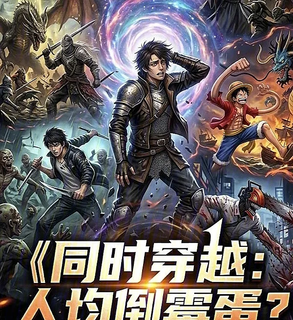 Cover image for Simultaneous Transmigration: All Unlucky? (Transmigração Simultânea: Todos Azarados?; Одновременное переселение: все неудачники?; Đồng thời xuyên không: Ai cũng xui xẻo?; Transmigrasi Bersamaan: Semua Sial?; ¿Transmigración simultánea: todos desafortunados?; Tóngshí Chuānyuè: Rénjūn Dǎoméidàn?; 同时穿越：人均倒霉蛋？)