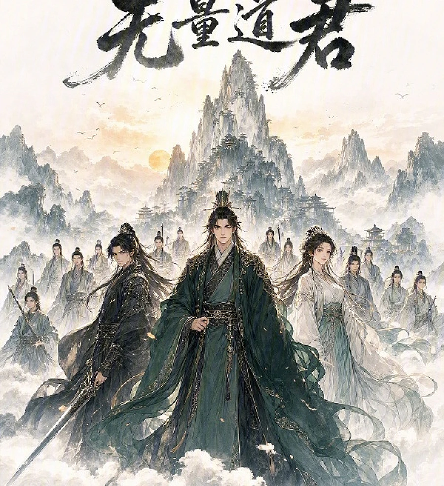Cover image for Infinite Taoist Lord (Senhor Taoista Infinito; Бесконечный Даосский Владыка; Đạo Quân Vô Lượng; Raja Tao Tak Terbatas; Señor Taoísta Infinito; Wuliang Daojun; 无量道君)