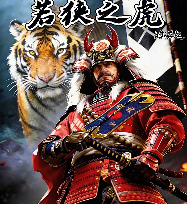 Cover image for Japan's Warring States Period: The Rise of the Wakasa Tiger (Japão no Período dos Reinos Combatentes: A Ascensão do Tigre de Wakasa; Эпоха Сэнгоку в Японии: Восхождение Тигра из Вакасы; Thời Chiến Quốc Nhật Bản: Sự Trỗi Dậy Của Mãnh Hổ Wakasa; Periode Negara Berperang Jepang: Kebangkitan Harimau Wakasa; Período de los Estados Guerreros de Japón: El ascenso del Tigre de Wakasa; Riben Zhanguo: Ruoxia Zhi Hu De Jueqi; 日本战国：若狭之虎的崛起)