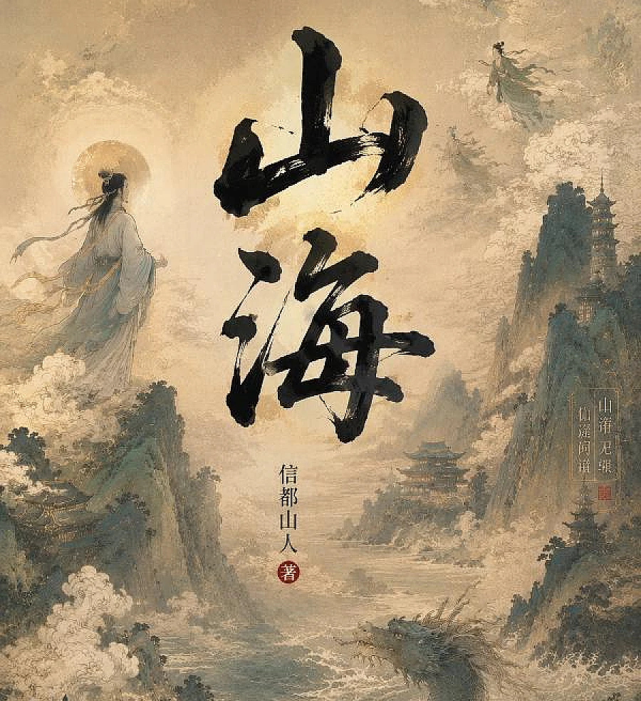 Cover image for Upside Down Mountains and Seas (颠倒山海)