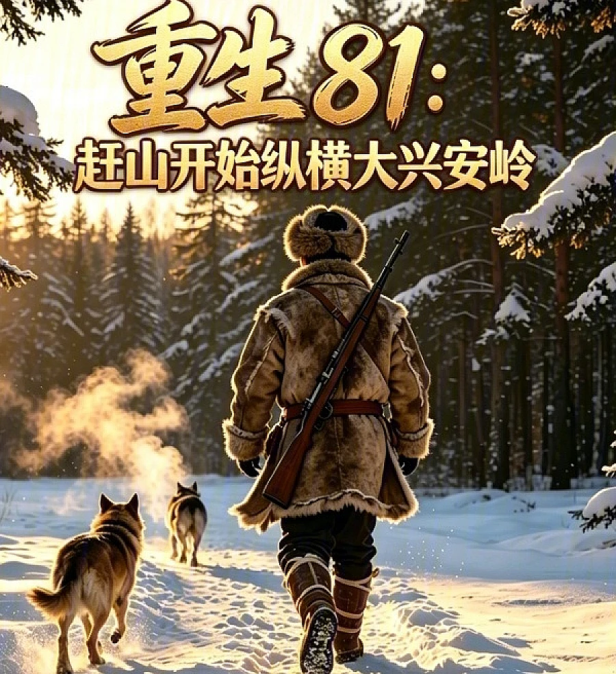 Cover image for Rebirth 1981: Roaming the Great Khingan Range (Renascimento 1981: Caçando na Grande Cordilheira Khingan; Перерождение 1981: Охота в Большом Хингане; Trùng Sinh 1981: Săn Bắn Trên Dãy Núi Đại Hưng An; Reinkarnasi 1981: Berburu di Pegunungan Great Khingan; Renacimiento 1981: Cazando en la Gran Cordillera de Khingan; Chóngshēng 81: Gǎnshān Kāishǐ Zònghéng Dàxīng'ānlǐng; 重生81：赶山开始纵横大兴安岭)