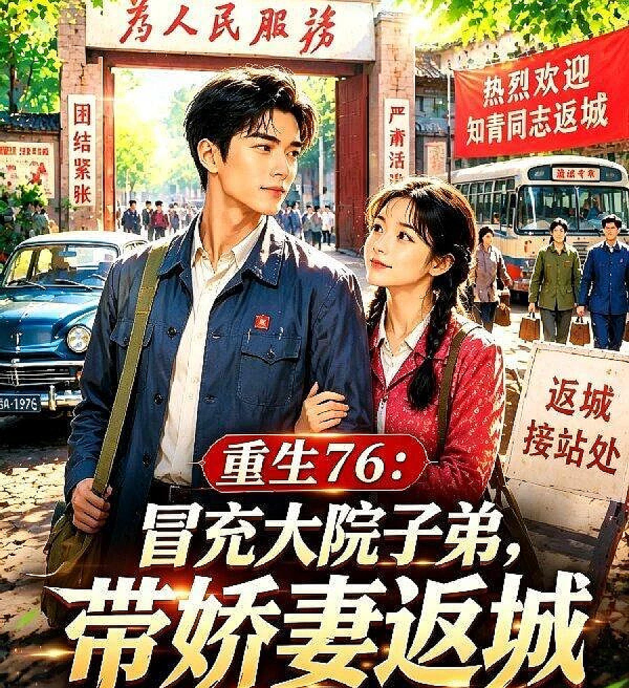 Cover image for Rebirth: Bluffing His Way to the Top to Save His Beloved Wife (重生76：冒充大院子弟，带娇妻返城)