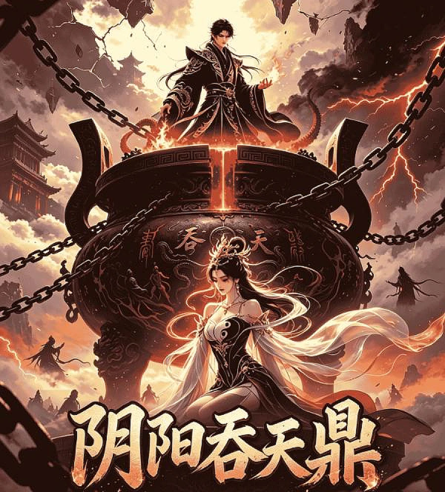 Cover image for Yin Yang Swallowing Heaven Cauldron (阴阳吞天鼎)