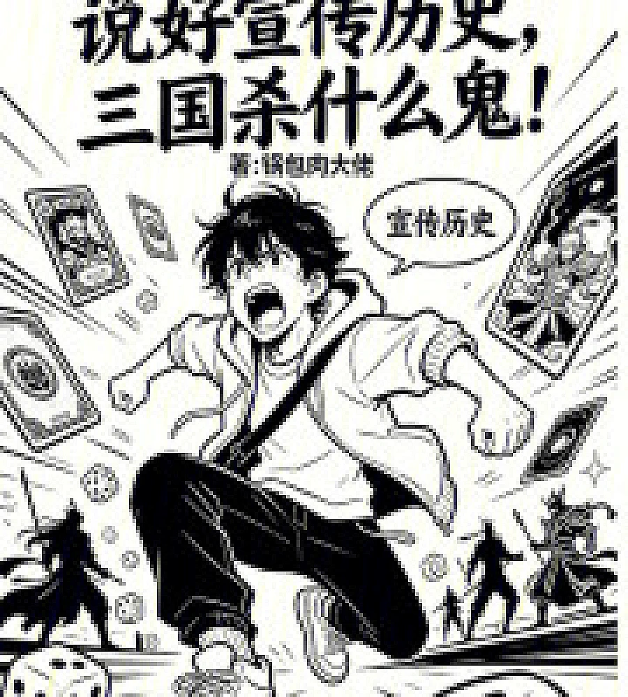Cover image for They promised to promote history, but what the hell is this Three Kingdoms Kill game? (说好宣传历史，三国杀什幺鬼！)