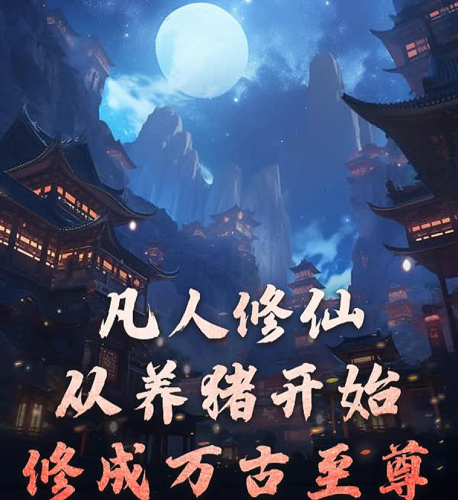 Cover image for Mortal Cultivation: Raising Pigs to Become the Eternal Supreme (Cultivação Mortal: De Criar Porcos a Tornar-se o Supremo Eterno; Смертное Бессмертие: От Разведения Свиней до Вечного Верховного Владыки; Phàm Nhân Tu Tiên: Từ Nuôi Lợn Bắt Đầu Tu Thành Vạn Cổ Chí Tôn; Kultivasi Fana: Dari Beternak Babi Menjadi Yang Tertinggi Abadi; Cultivación Mortal: De Criar Cerdos a Ser Supremo Eterno; Fanren Xiuxian: Cong Yangzhu Kaishi Xiucheng Wangu Zhizun; 凡人修仙：从养猪开始修成万古至尊)