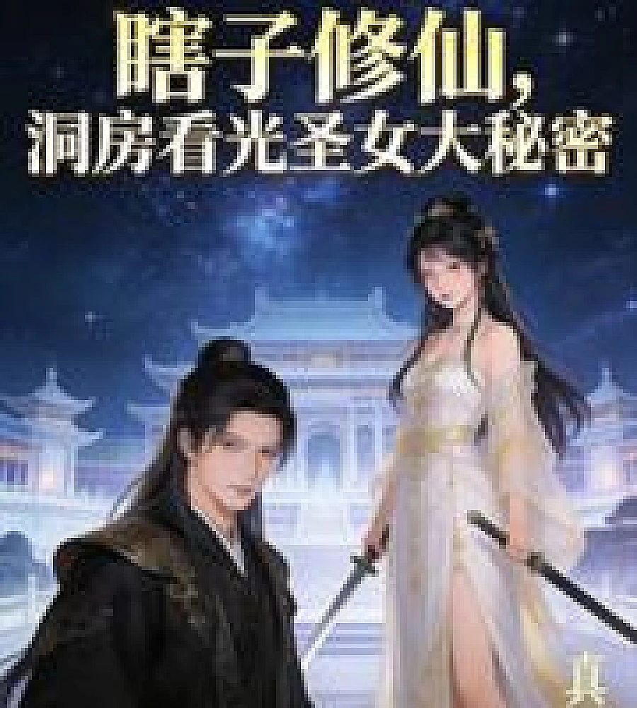 Cover image for A blind man cultivates immortality and witnesses the great secret of the holy maiden in her bridal c (瞎子修仙，洞房看光圣女大秘密)