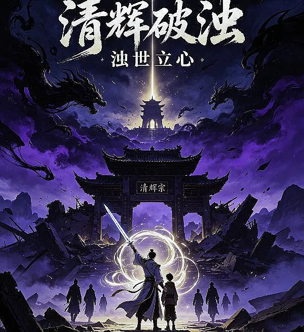 Cover image for Clear Brilliance Breaks Through Turbidity (Claridade rompe a turbidez; Чистое сияние пронзает муть; Ánh sáng trong vắt xuyên qua uế trọc; Kilau Jernih Menembus Kekeruhan; Claridad rompe la turbidez; Qing Hui Po Zhuo; 清辉破浊)