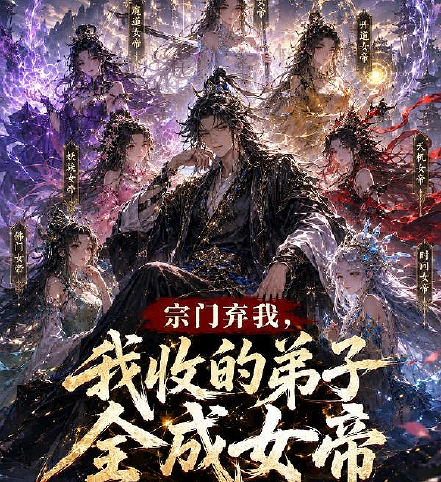 Cover image for The Sect Abandoned Me, and All the Disciples I Accepted Became Empresses (宗门弃我，我收的弟子全成女帝)