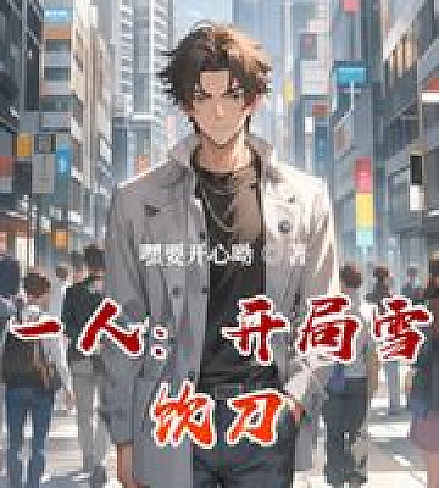 Cover image for One person: Starting with the Snow Drinking Blade (一人：开局雪饮刀)