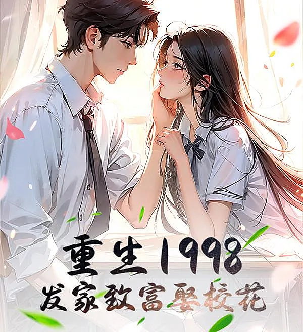 Cover image for Reborn in 1998: Wealth Over Romance (Renascido em 1998: Fortuna sem Romance; Возрождение в 1998: Богатство вместо любви; Tái Sinh Năm 1998: Giàu Có Và Từ Bỏ Tình Ái; Terlahir Kembali di 1998: Kaya Raya Tanpa Cinta; Renacido en 1998: Riqueza y Éxito sin Amor; Chongsheng 1998, Fajia Zhifu Qu Xiaohua; 重生1998，发家致富娶校花)