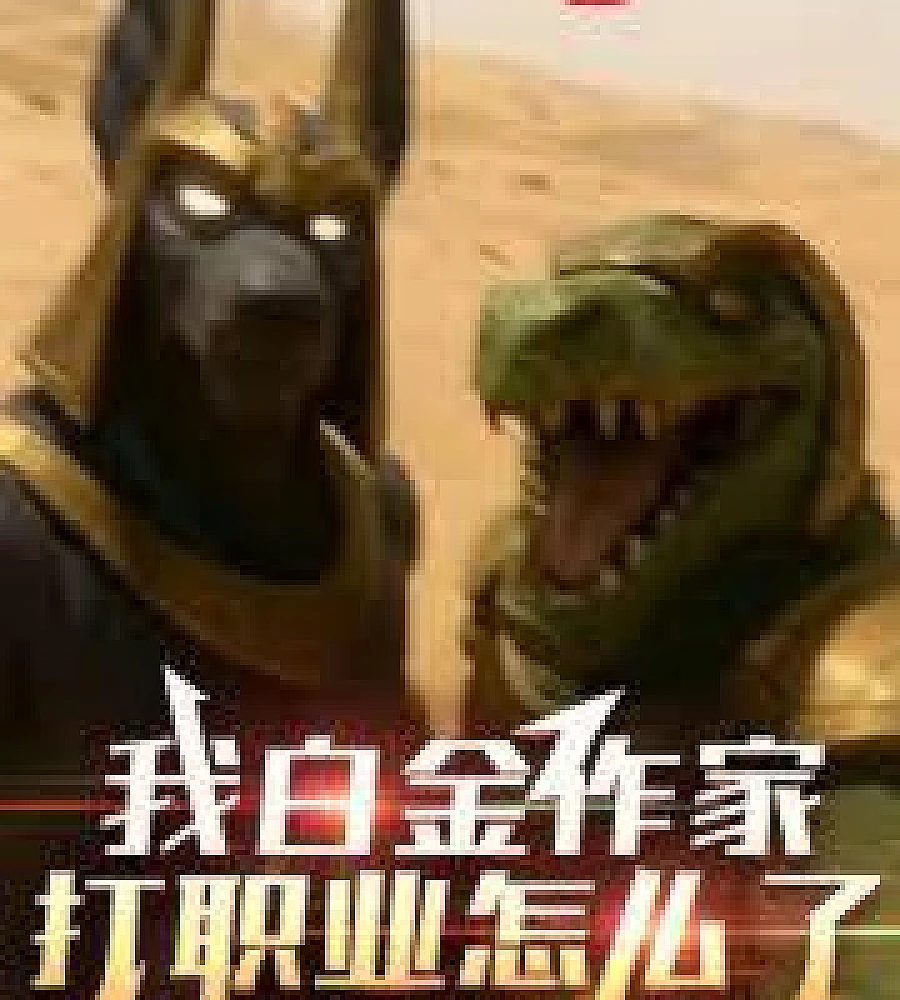 Cover image for I'm a platinum-level author, so what if I play professionally? (我白金作家，打职业怎幺了)