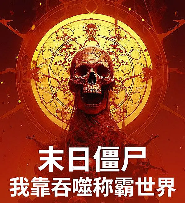 Cover image for Doomsday Zombie: I Dominate the World by Devouring! (Zumbi do Apocalipse: Eu Domino o Mundo Devorando!; Зомби Апокалипсиса: Я Поглощаю, Чтобы Завоевать Мир!; Xác Sống Ngày Tận Thế: Tôi Thống Trị Thế Giới Bằng Cách Nuốt Chửng!; Zombie Kiamat: Aku Kuasai Dunia dengan Melahap!; Zombi del Juicio Final: ¡Devoro para Conquistar el Mundo!; Mòrì Jiāngshī: Wǒ Kào Tūnshì Chēngbà Shìjiè!; 末日僵尸：我靠吞噬称霸世界！)