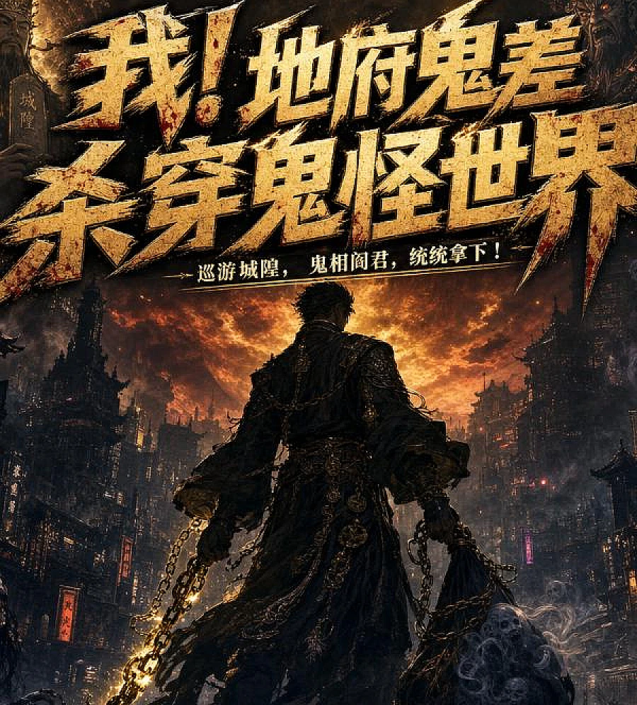 Cover image for Underworld Reaper: Conquering the Ghost Realm (我！地府鬼差杀穿鬼怪世界)