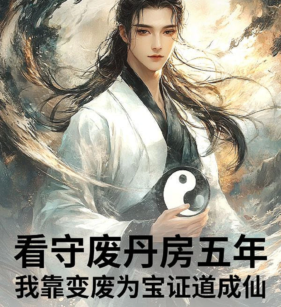 Cover image for The Trash to Treasure Path to Immortality (看守废丹房五年，我靠变废为宝证道成仙)