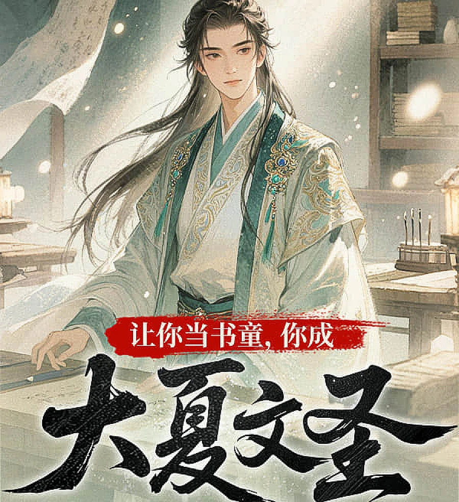 Cover image for Let You Be a Book Boy and You Will Become a Great Literary Saint (让你当书童，你成大夏文圣)