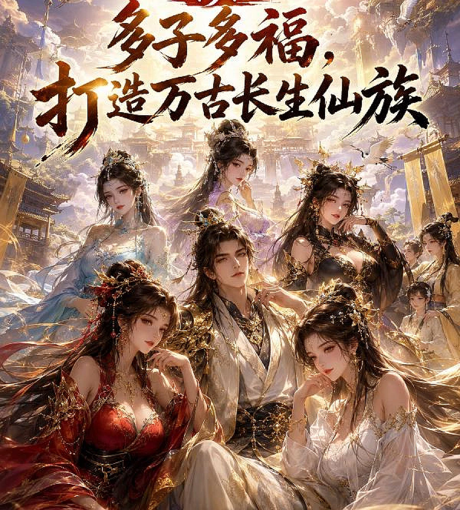 Cultivation of immortals: many children, many blessings, creating a clan of immortal immortals for all eternity
