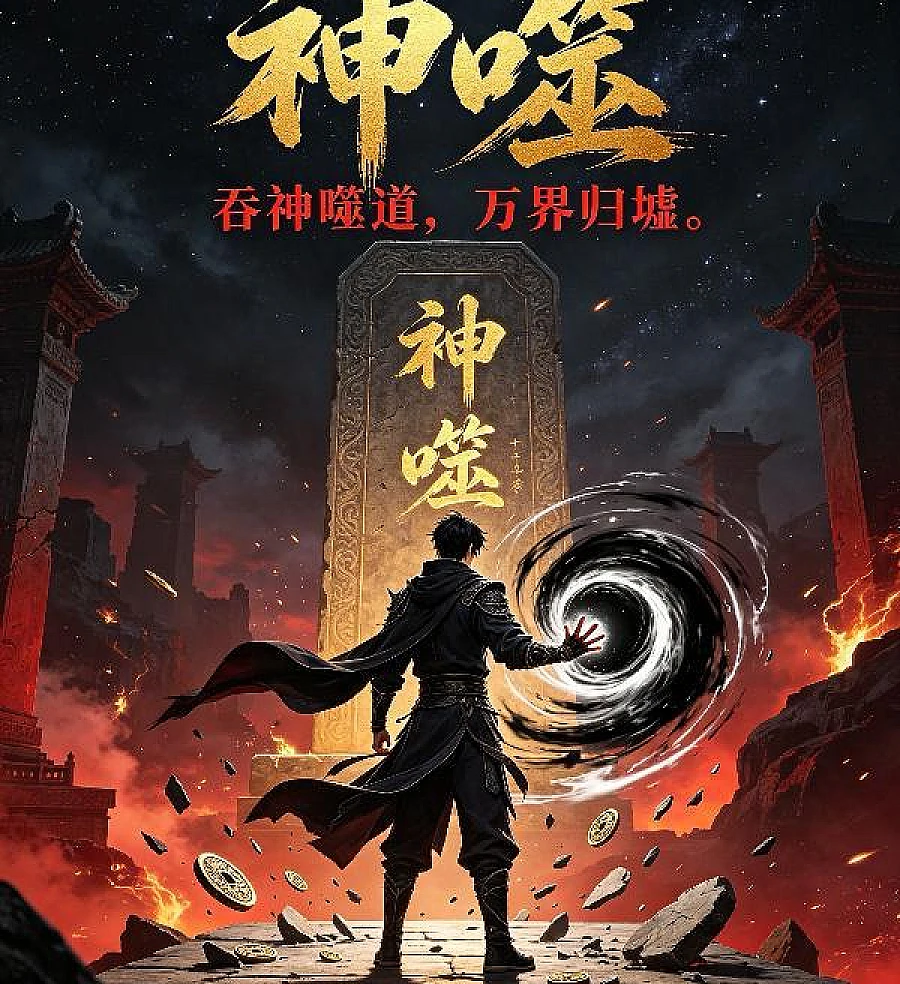 Cover image for Devour (Devorar os Deuses e o Dao; Пожиратель Богов; Thôn Phệ Thần Đạo; Menelan Dewa dan Dao; Devorar el Camino Divino; Shen Shi; 神噬)