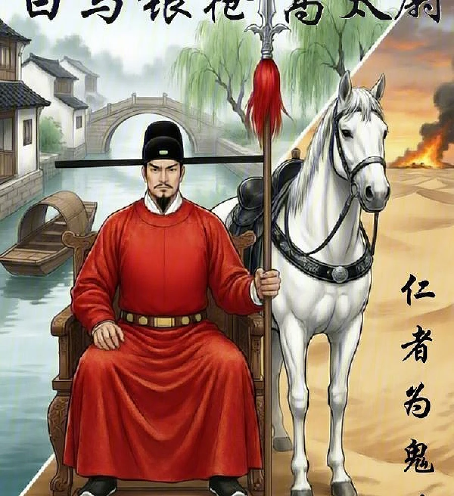 Cover image for The White Horse Silver Spear Captain Gao (白马银枪高太尉)