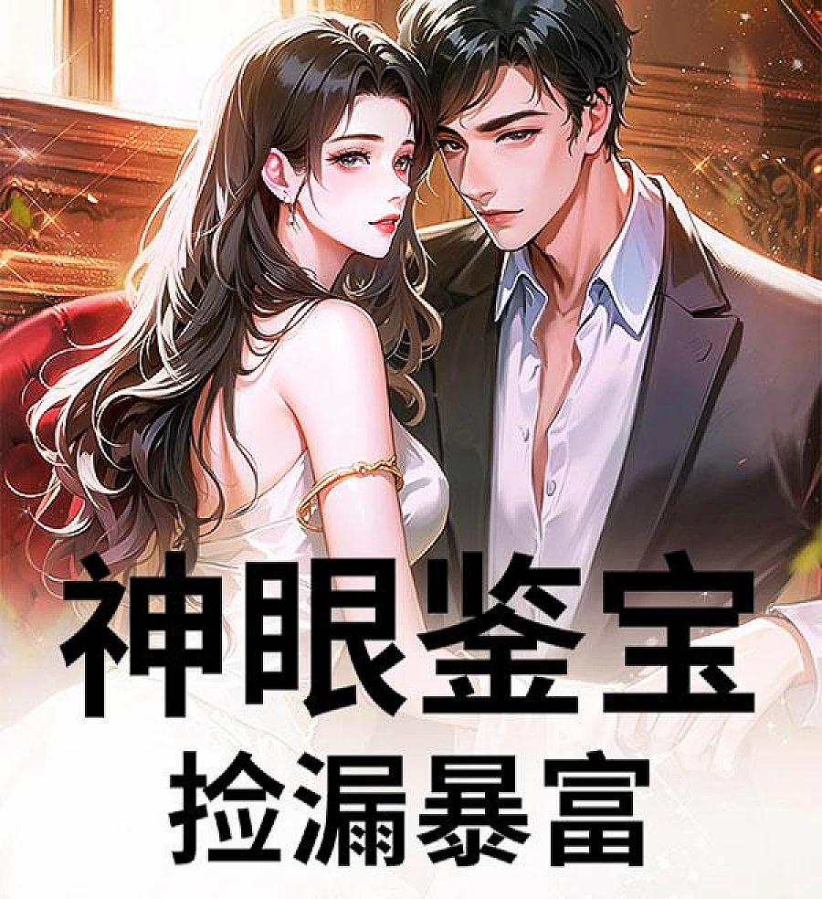 Cover image for Divine Eyes, Infinite Treasures (神眼鉴宝，捡漏暴富！; Eyes of the Divine: From Outcast to Empire)