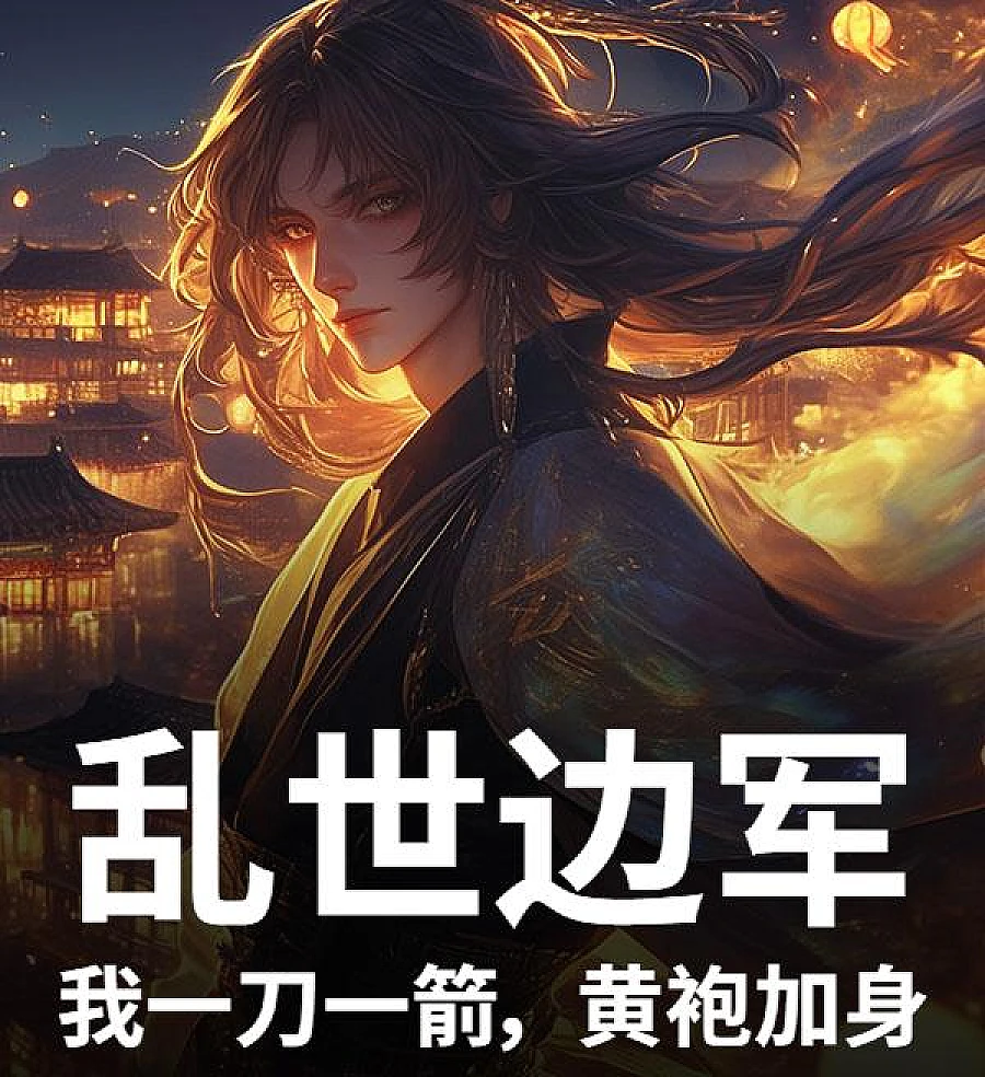 Cover image for Border Troops in Turbulent Times: With Sword and Arrow, I Don the Yellow Robe (乱世边军：我一刀一箭，黄袍加身)