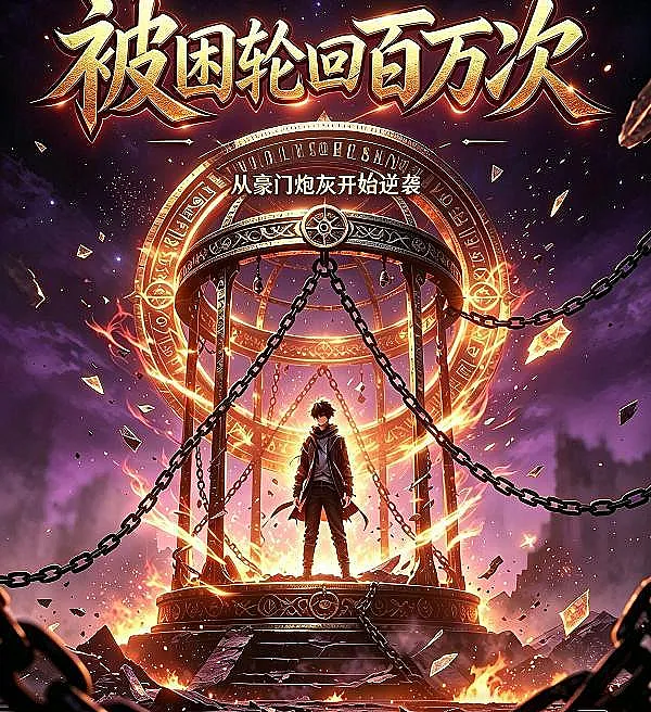 Cover image for Trapped in a Million Reincarnations: The Cannon Fodder’s Counterattack (Presa em um milhão de reencarnações: O contra-ataque do figurante da família rica; В ловушке миллиона перерождений: Контратака массовки из богатой семьи; Mắc kẹt trong luân hồi triệu lần: Phản công từ vai diễn phụ của gia tộc giàu có; Terjebak dalam Reinkarnasi Sejuta Kali: Serangan Balik dari Karakter Sampingan Keluarga Konglomerat; Atrapada en un millón de reencarnaciones: El contraataque del figurante de la familia adinerada; Kun zai lunhui baiciwan ci cong haomen paohui kaishi nixi; 被困轮回百万次从豪门炮灰开始逆袭)
