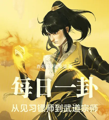 Cover image for One Hex a Day: From Junior Escort to Martial Grandmaster (Um Hexagrama por Dia: De Aprendiz de Escolta a Grão-Mestre Marcial; Один гексаграмма в день: От ученика охранника до мастера боевых искусств; Một Quẻ Mỗi Ngày: Từ Lính Hộ Tống Tập Sự Đến Tông Sư Võ Đạo; Satu Ramalan Sehari: Dari Pengawal Magang Menjadi Guru Bela Diri; Un Hexagrama al Día: De Aprendiz de Escolta a Gran Maestro Marcial; Mei Ri Yi Gua: Cong Jianxi Biaoshi dao Wudao Zongshi; 每日一卦：从见习镖师到武道宗师)