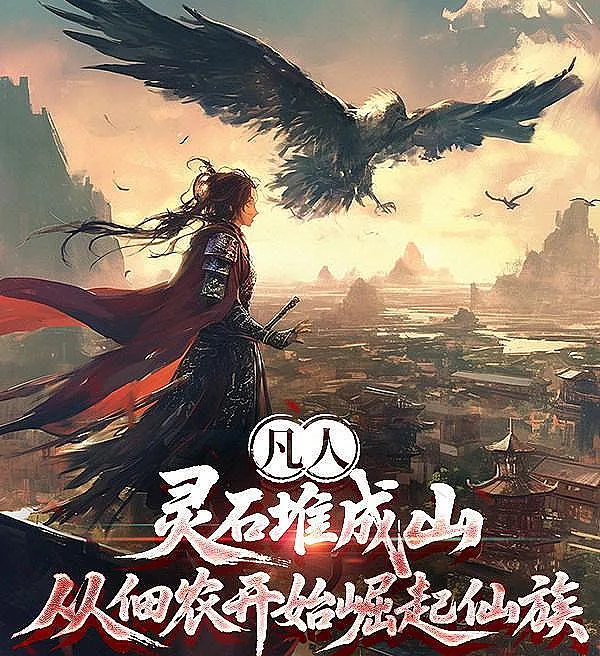 Cover image for Mortal: Mountains of Spirit Stones, Rising from Tenant Farmer to Immortal Clan Patriarch (Mortal: Montanhas de Pedras Espirituais, Ascensão de Camponês a Clã Imortal; Смертный: Горы духовных камней, восхождение от арендатора до бессмертного клана; Phàm Nhân: Linh Thạch Chất Thành Núi, Từ Tá Điền Quật Khởi Tiên Tộc; Fana: Gunung Batu Roh, Bangkit dari Petani Penyewa Menjadi Klan Abadi; Mortal: Montañas de Piedras Espirituales, Ascenso de Campesino a Clan Inmortal; Fanren: Lingshi Dui Cheng Shan, Cong Diannong Kaishi Jueqi Xianzu; 凡人：灵石堆成山，从佃农开始崛起仙族)
