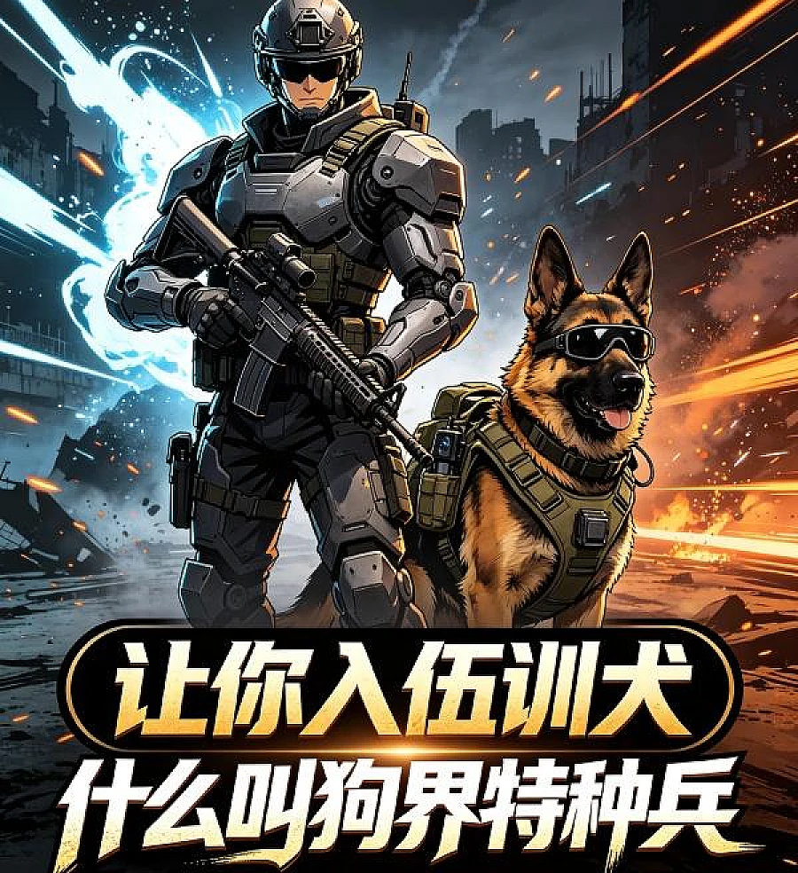 Cover image for Sent to Train Dogs, I Created Special Forces Canines (Enviado para Treinar Cães, Você Criou Forças Especiais Caninas!; Отправили дрессировать собак, а вы создали собачий спецназ?!; Được Cử Đi Huấn Luyện Chó, Sao Lại Tạo Ra Biệt Đội Đặc Công Chó?; Disuruh Melatih Anjing, Malah Menciptakan Pasukan Khusus Anjing?; ¿Entrenar Perros? ¡Creaste Fuerzas Especiales Caninas!; Ràng Nǐ Rùwǔ Xùn Quǎn, Shénme Jiào Gǒu Jiè Tèzhǒng Bīng?; 让你入伍训犬，什么叫狗界特种兵？)
