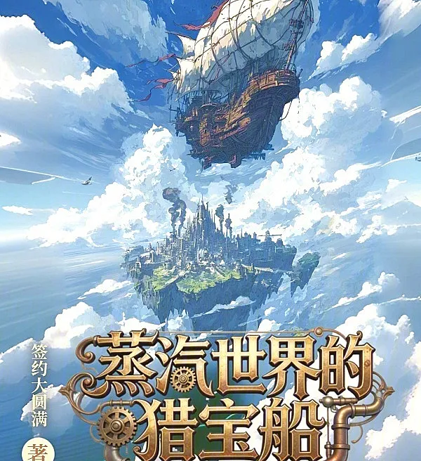Cover image for The Treasure-Hunting Ship of the Steam World (O Navio Caça-Tesouros do Mundo do Vapor; Корабль-Охотник за Сокровищами Парового Мира; Tàu Săn Kho Báu Thế Giới Hơi Nước; Kapal Pemburu Harta Karun di Dunia Uap; El Barco Cazatesoros del Mundo de Vapor; Zhengqi Shijie de Liebaochuan; 蒸汽世界的猎宝船)