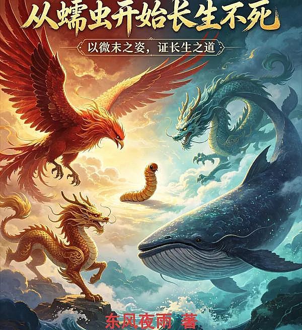 Cover image for From Worm to Immortality (De Verme à Imortalidade; От Червя к Бессмертию; Từ Giun Đến Trường Sinh Bất Tử; Dari Cacing Menuju Keabadian; De Gusano a Inmortalidad; Cong Ruchong Kaishi Changsheng Buxi; 从蠕虫开始长生不死)