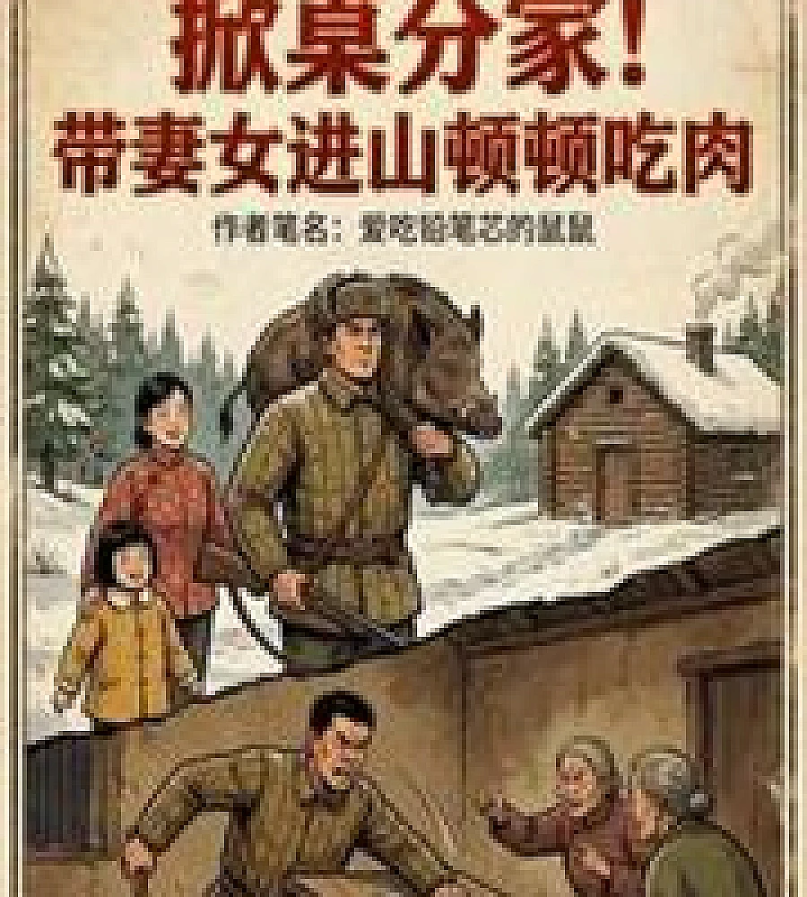 Cover image for Flip the table and divide the family property! Take his wife and daughter into the mountains and eat (掀桌分家！带妻女进山顿顿吃肉)