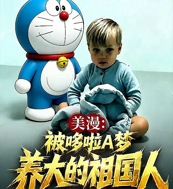 American Comics: Homelander Raised by Doraemon