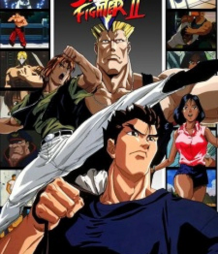 Cover image for Street Fighter II V (Street Fighter II: The Animated Series; ストリートファイターII V)