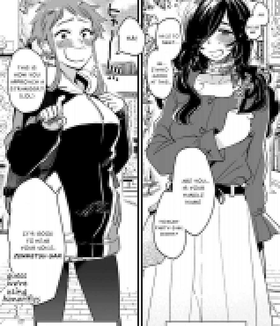 A Manga About a Woman and a Woman Who Occasionally Chat Online and Are Meeting up for the First Time on Their Day Off