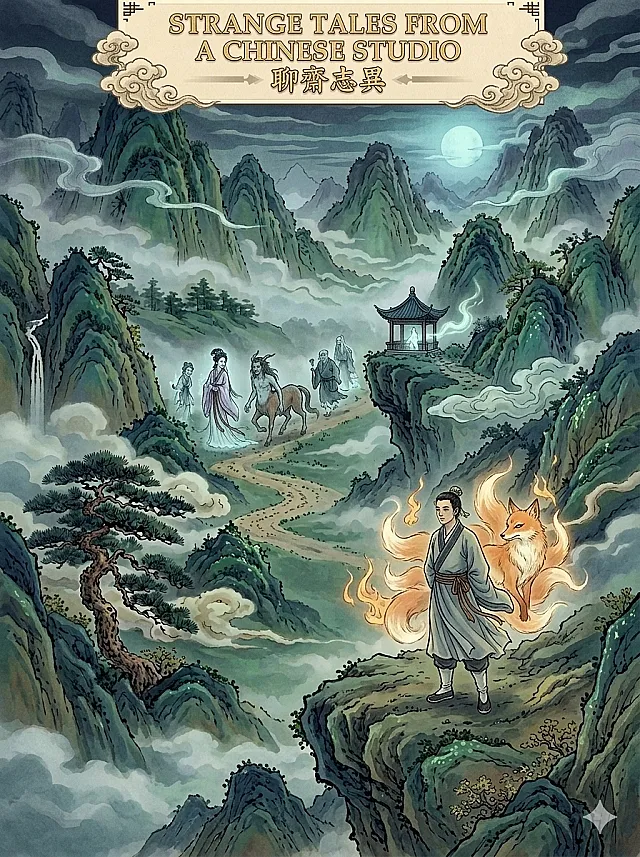 Cover image for Strange Tales from a Chinese Studio